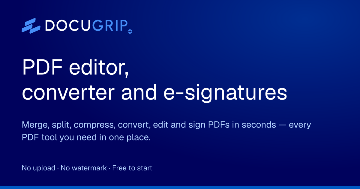 Compress PDF to 200 KB for UPSC, SSC, IBPS | DocuGrip